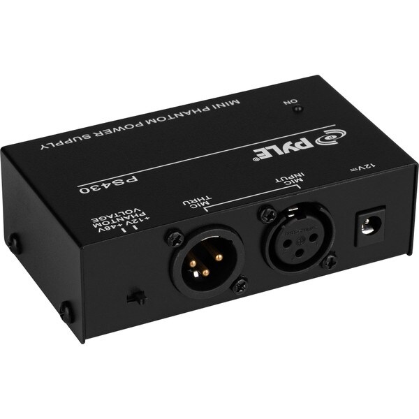 Main product image for Pyle PS430 Compact Universal Phantom Power Supply for Condenser Microphones248-4151